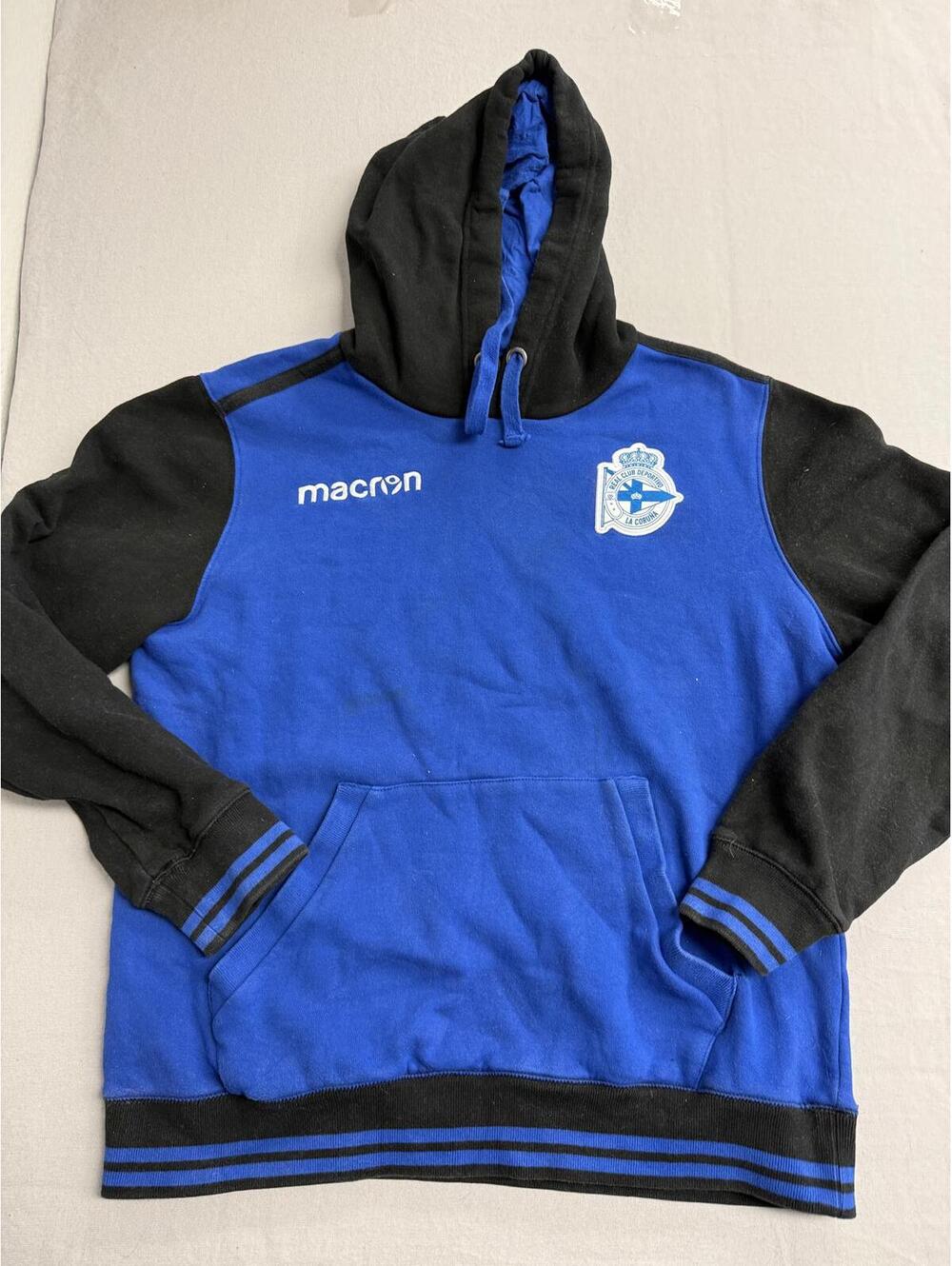 Macron Depor Football Club Hoodie - Real Club Deportivo XXL